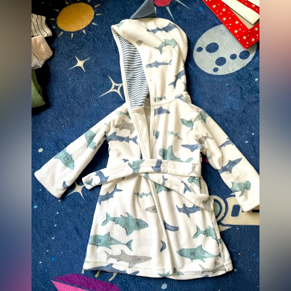 Carters baby bath robe